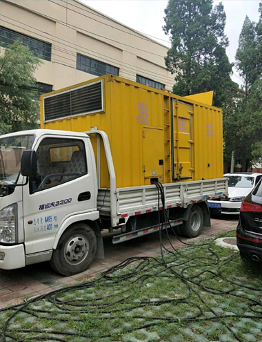 福绵发电车出租-柴油发电机组排烟系统设计要求及其考虑因素