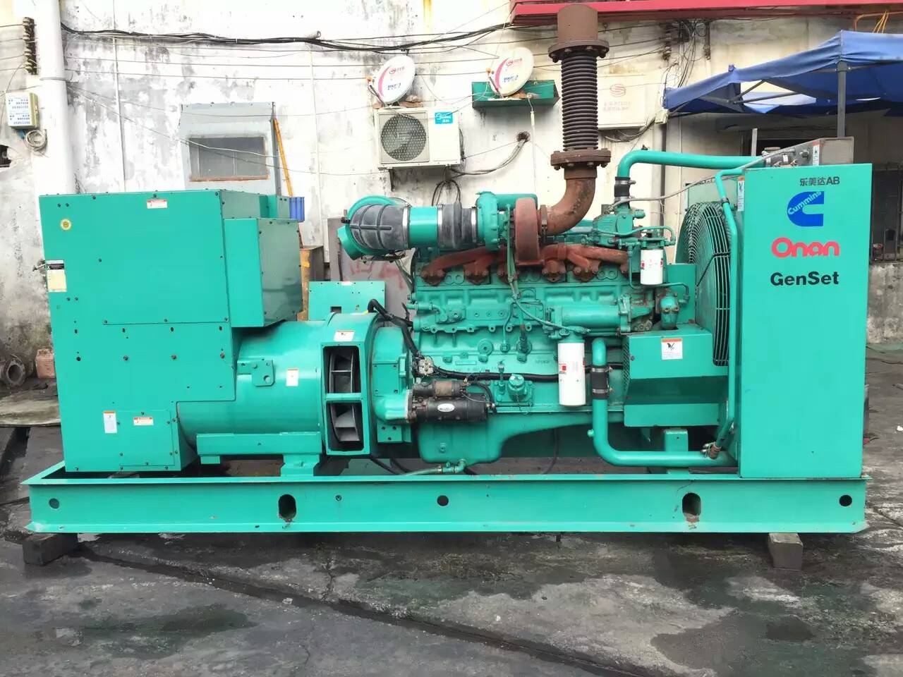 福绵租赁发电机-柴油发电机不正常冒烟的原因